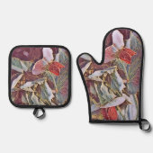 SWEET PEA OVENWANT & PANNENLAP SET (Voorkant)