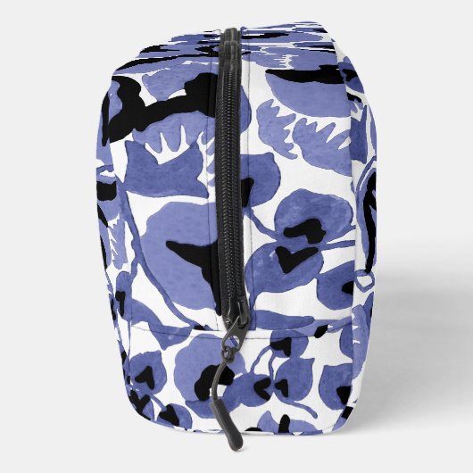 Sweet Pea (Periwinkle) Fine Art Print Cut Sew Bag Toilettasje (Rechts)