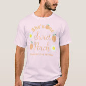 Sweet Peach 1er Anniversaire T-shirt (Devant)