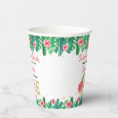 Sweet Peach Girls 1ste verjaardag Papieren Bekers (Rechts)