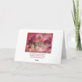 Sweet Peas ArtCard Kaart (Achterkant)