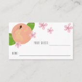 Sweet pêche devinez combien de cartes de jeu (Devant)