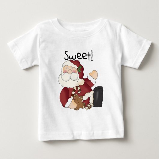 Sweet Père Noël Tshirts et cadeaux de vacances (Devant)