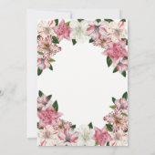 Sweet Pink |  Baptisme Kaart (Achterkant)