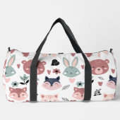 Sweet Pink Bear Fox And Bunny Forest Plunjezak (Voorkant)