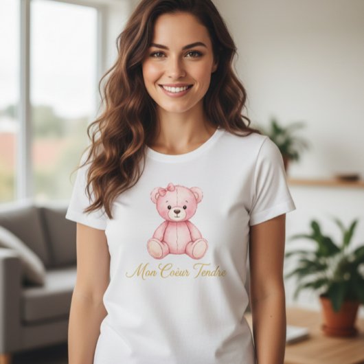 Sweet Pink Bear T-Shirt