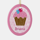Sweet Pink Cupcake Ornament (Rechts)