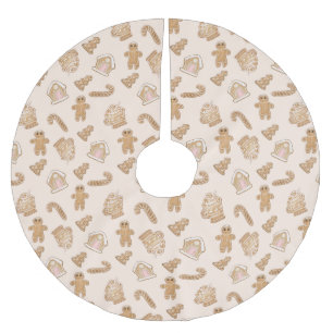 Sweet Pink Gingerbrood kerstpatroon Kerstboom Rok