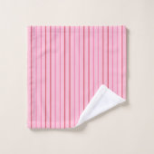 Sweet Pink Hearts Valentine Bath Towel Girlfriend (Gant de toilette)