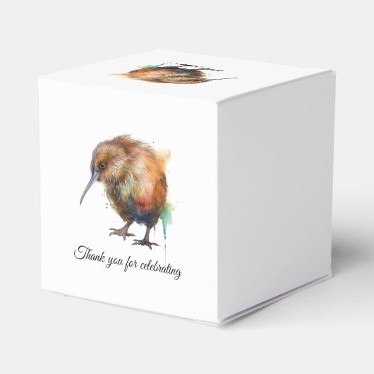 Sweet Pipi Kiwi, custom Bedankdoosjes (Achterkant)