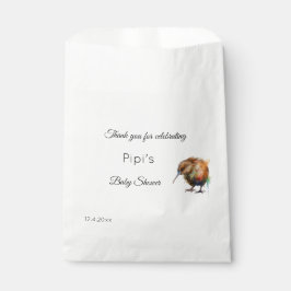 Sweet Pipi Kiwi, custom Bedankzakje
