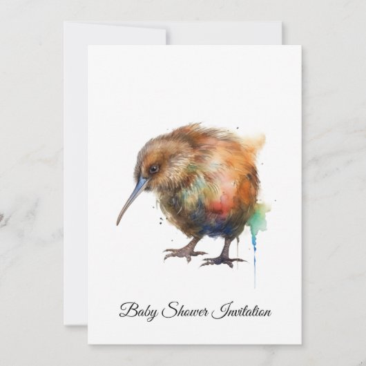 Sweet Pipi Kiwi, custom Kaart (Voorkant)