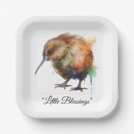 Sweet Pipi Kiwi, custom Papieren Bordje