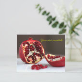 Sweet POM Pomegranate Collectie Kaart (Staand voorkant)