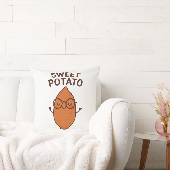 Sweet Potato Cozy Pillow Kussen (Bank)