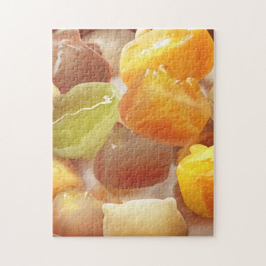 Sweet Potato en Taro Ball Dessert Legpuzzel (Verticaal)