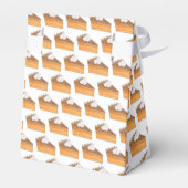 Sweet Potato Pie Slice Kerstdiner Vakantie Bedankdoosjes (Achterkant)