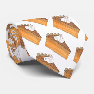 Sweet Potato Pie Slice Kerstfeestdag — diner Stropdas