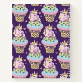 Sweet Pride Unicorn Carnet spirale (Dos)