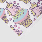 Sweet Pride Unicorn Weefselpapier Tissuepapier (Detail)