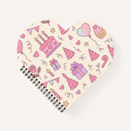 Sweet Princess Party Celebration Pattern Notitieboek