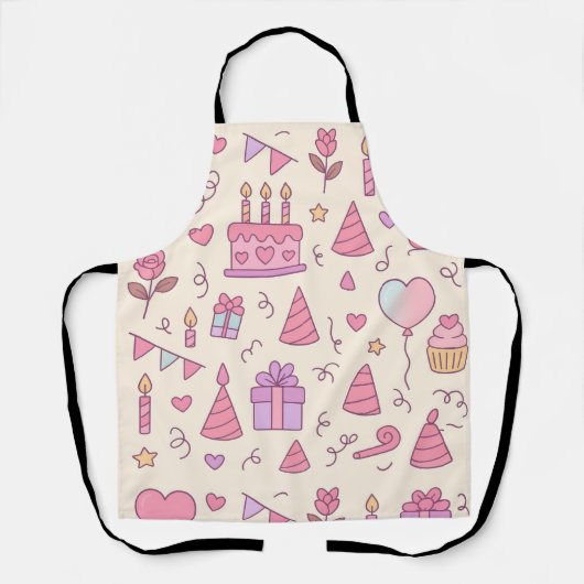Sweet Princess Party Celebration Pattern Schort (Voorkant)