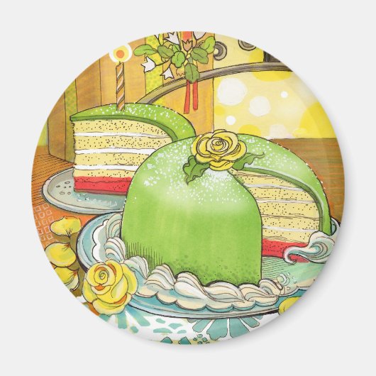 Sweet Princess Torte Magnet (Devant)