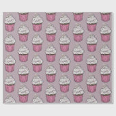 Sweet proposal Cupcake Cadeaupapier (Vlak)
