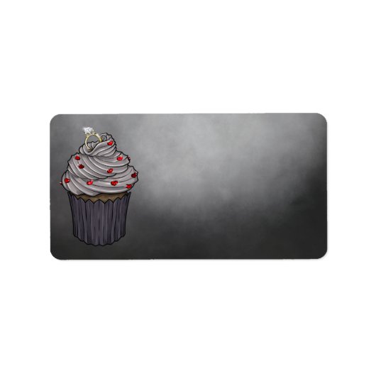 Sweet proposal Cupcake Etiket (Voorkant)