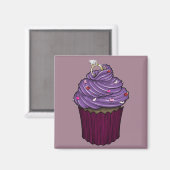 Sweet proposal Cupcake Magneet (Voorkant / Achterkant)
