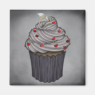 Sweet proposal Cupcake Magneet