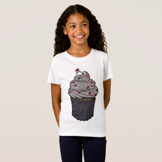 Sweet proposal Cupcake T-shirt (Voorkant volledig)