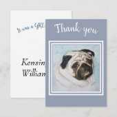 Sweet Pub Dank je wel Bedankkaart (Voorkant / Achterkant)