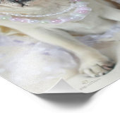 Sweet Pug in stro Pet Print Foto Afdruk (Hoek)