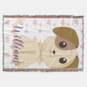 Sweet Puppy Deken (Voorkant)