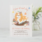 Sweet Puppy Invitations de fête d'anniversaire (Debout devant)