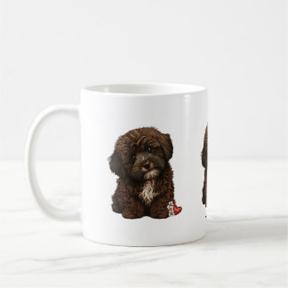 Sweet Puppy Love Design van HavaHug Koffiemok