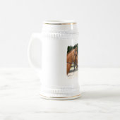 Sweet Quarterhorse Beer Stein Bierpul (Voorkant links)