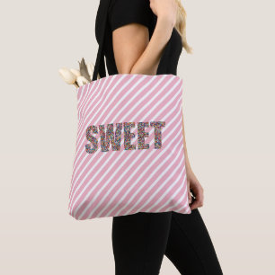 Sweet Rainbow Sprinkle Canvas tas