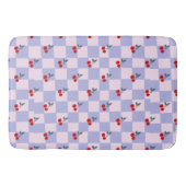 Sweet Red Cherry Pattern Badmat (Voorkant)