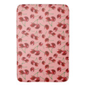 Sweet Red Cherry Pattern Badmat (Voorkant Verticaal)