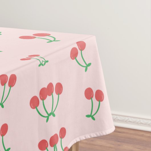 Sweet Red Cherry Pattern Tafelkleed (Voorbeeld)