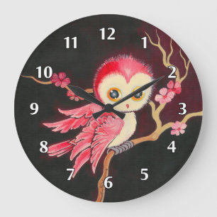 Sweet Red Owl Grote Klok