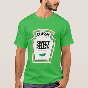 Sweet Relish DIY Halloween Costume Condition Green T-shirt