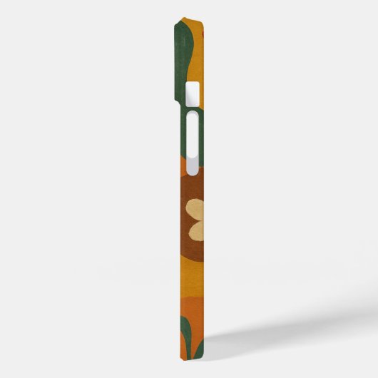 Sweet Retro Country Garden Patroon Case-Mate iPhone Case (Achterkant / Links)