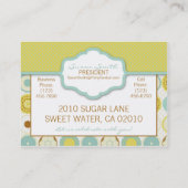 Sweet Retro Visitekaartje 2 (Achterkant)