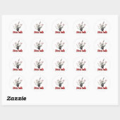 Sweet Rolls Bowling Ronde Sticker (Vel)