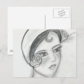 Sweet Roos Flapper Briefkaart (Voorkant / Achterkant)