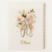 Sweet Rosé Ballet Soirée, op maat Planner (Achterkant)