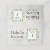 Sweet Rustic Eucalyptus Greenery Wedding (Buitenkant ongevouwen)